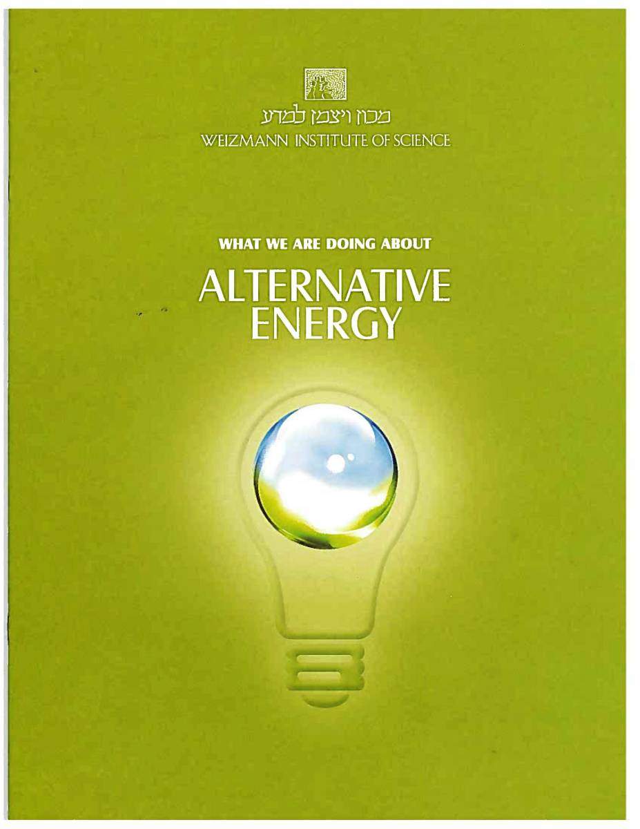 What We Are Doing About: Alternative Energy