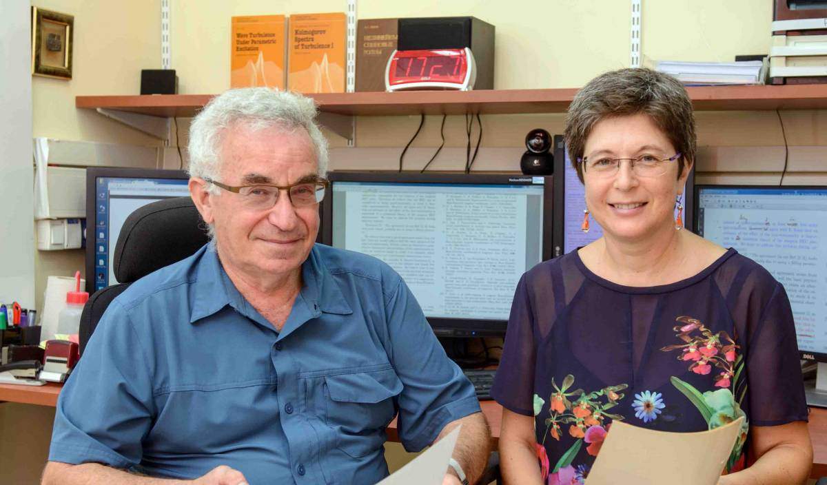 Prof. Victor L’vov and Dr. Anna Pomyalov provide theoretical support for the idea of a room-temperature super current