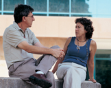 Profs. Steve Weiner and Lia Addadi
