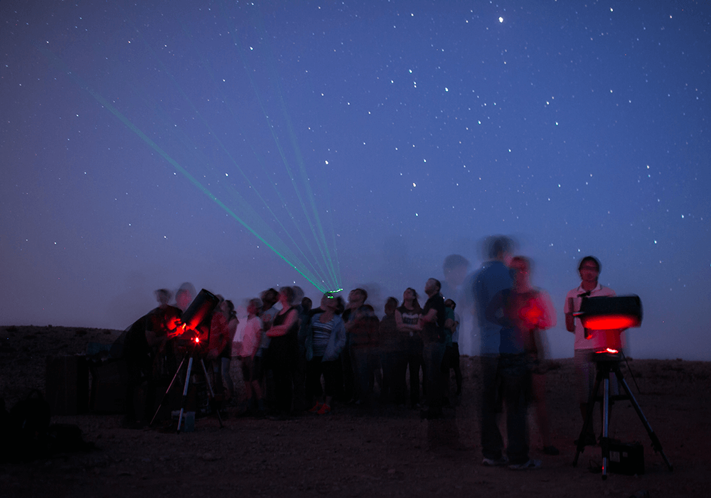 אירוע "אסטרונומיה לכולם" במצפה רמון