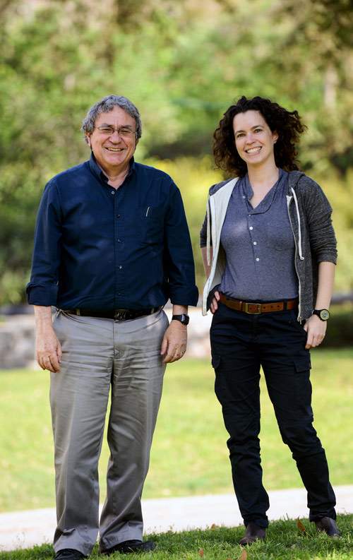Prof. Eytan Domany and Dr. Libi Hertzberg
