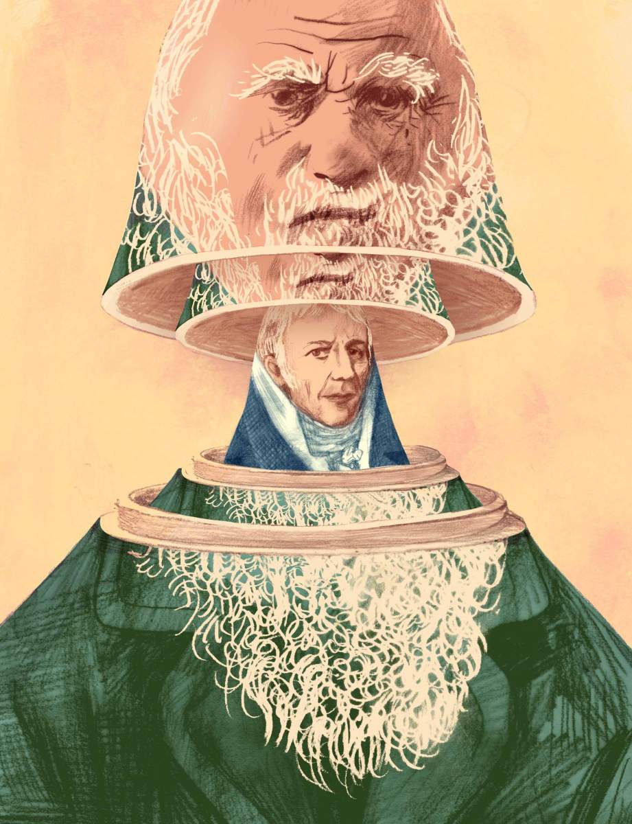 Lamarck-Darwin illustration
