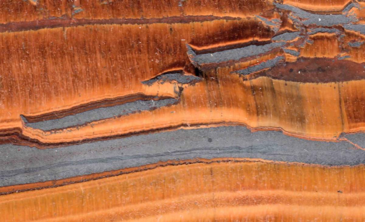 Banded iron deposits like these contain clues to the Great Oxygenation Event
