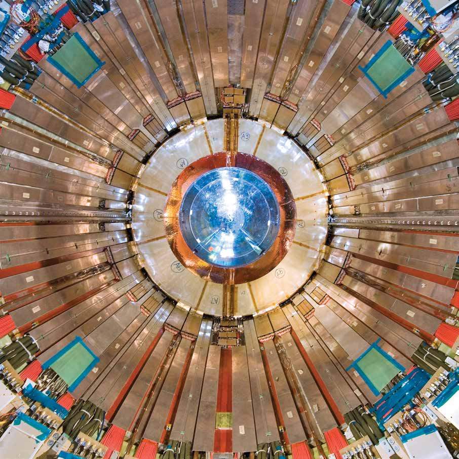 Particle detectors built at the Weizmann Institute for the Large Hadron Collider at CERN