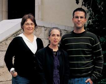 (l-r) Prof. Tamar Flash, Dr. Talma Hendler and Eran Dayan. Setting the speed limit