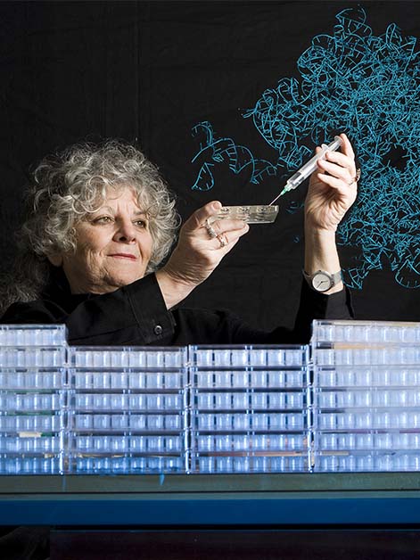 Ada Yonath, photographed for the L’Oréal-UNESCO Award for Women in Science, 2008. Credit: Micheline Pelletier/Corbis
