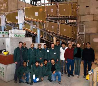 An Israeli-Pakistani team at the “Atlas” experimental station