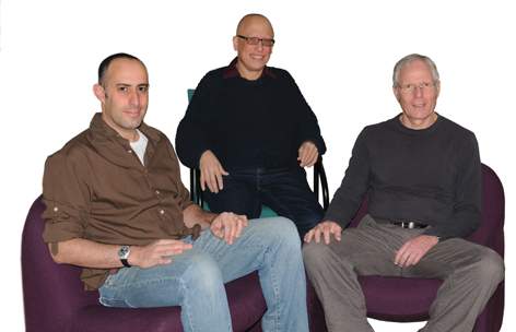 (l-r) Dr. Roee Ozeri, Prof. Adi Stern and Prof. Moty Heiblum. Pushing quantum limits