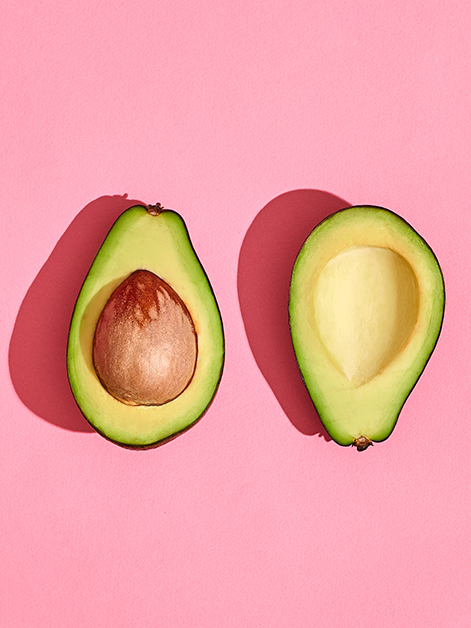 Avocado - a fruit abundant with beta-sitosterol. Photo credit: Shutterstock
