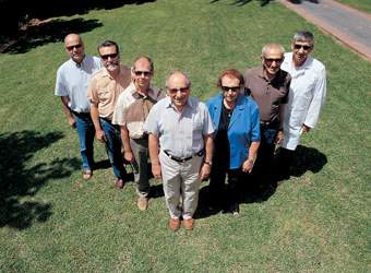 Amram Masad, Dr. Boris Perlmutter, Dr. Alexander Shif, Prof. Valeri Krongauz and Drs. Judith Ratner, Lev Pinkin and Dmitry Fridland. Bright future