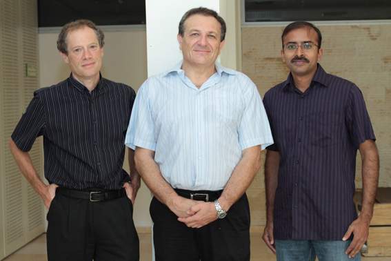 Profs. Lucio Frydman and Gershon Kurizki and D. D. Bhaktavatsala Rao. Minimal force 