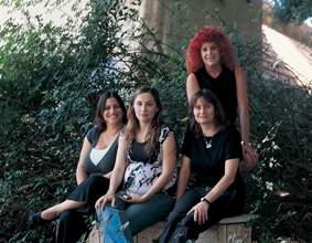 (l-r) Keren Ziv, Vicki Plaks, Prof. Michal Neeman and Dr. Batya Cohen. 