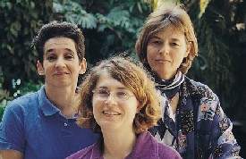 Left to right: Drs. Nili Avidan, Tzviya Olender and Edna Ben-Asher. 