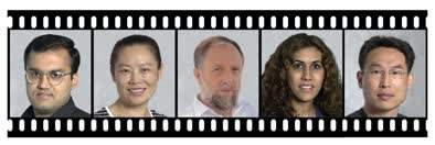 (l-r) Parameswaran Ramakrishnan, Dr. Wangxia Wang, Prof. David Wallach, Tehila Ben Moshe and Dr. Tae Bong Kang. Resisting death