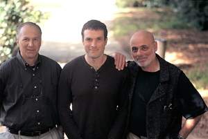 Prof. David Harel, graduate student Sol Efroni and Prof. Irun Cohen. Survival of the fittest