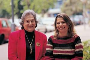 Prof. Ruth Arnon and Dr. Tamar Ben-Yedidia. Supervaccine