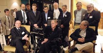  Stephen Hawking at the Weizmann Institute of Science