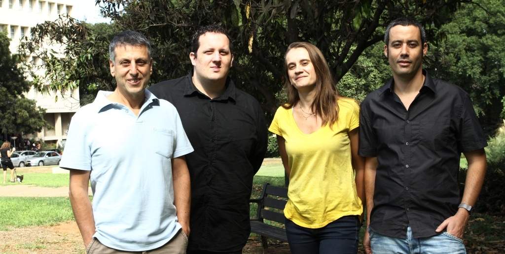  Prof. Dan Tawfik, Dr. Mikael Elias, Korina Goldin and Alon Wellner