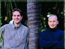 Prof. Jeffrey Gerst (left) and Michael Marash