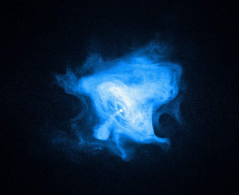 Chandra Crab Nebula. Image: NASA