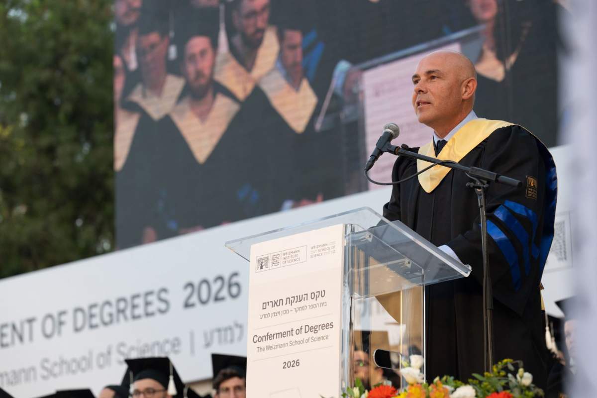 Weizmann Institute President Prof. Alon Chen
