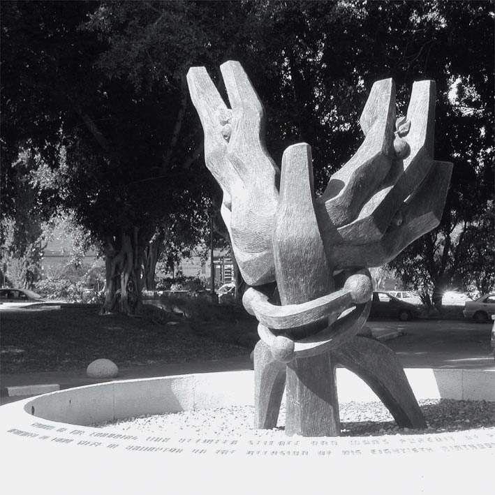 Menorah/Tree of Knowledge, 1969 | Nathan Rapoport