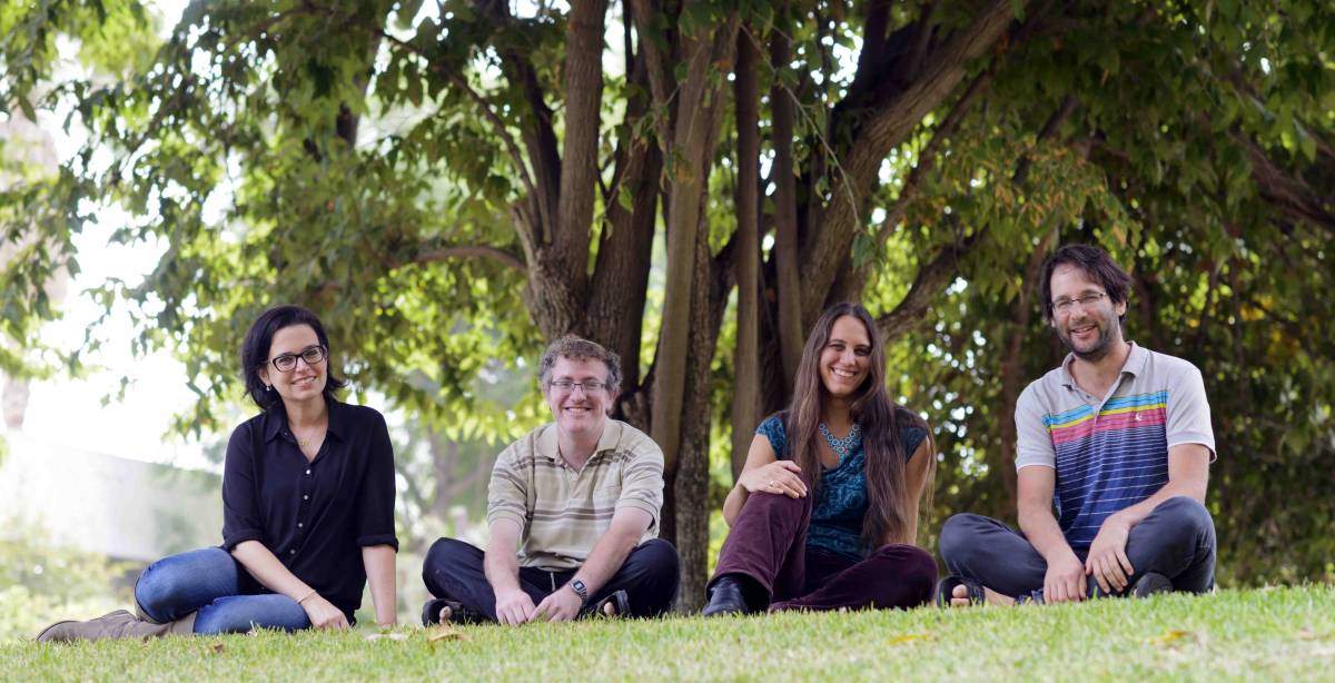 (l-r) Drs. Ronit Nir, Modi Safra, Aldema Sas-Chen and Schraga Schwartz are revealing new means of regulating the genes 