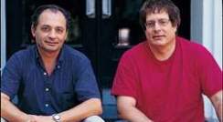 Profs. David Milstein (left) and Ronny Neumann. Chemistry goes green