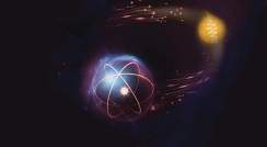 illustration: atom-photon exchange
