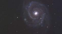 M51 supernova. Photo: Ilan Manulis, Martin Kraar Observatory 
