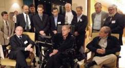  Stephen Hawking at the Weizmann Institute of Science