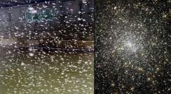 Midge swarm and star cluster