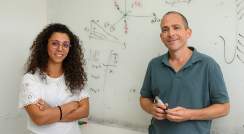 (l-r) Dr. Rita Manco and Prof. Shalev Itzkovitz who developed the "ClumpSeq" approach