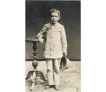 Chaim Weizmann as a child