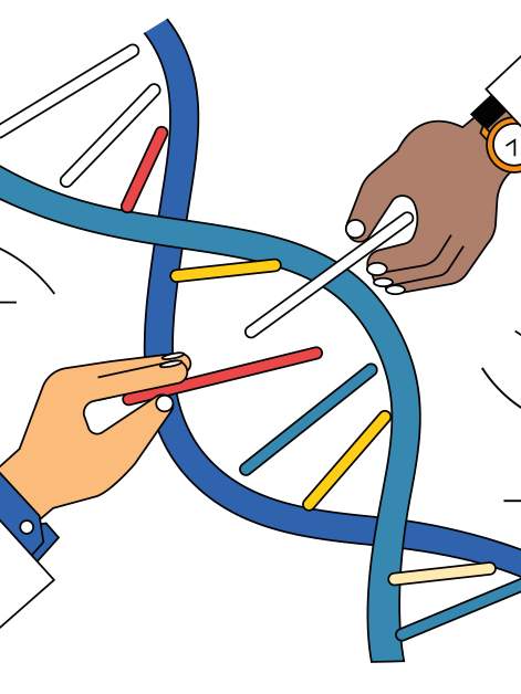 Gene editing. Image: Shutterstock