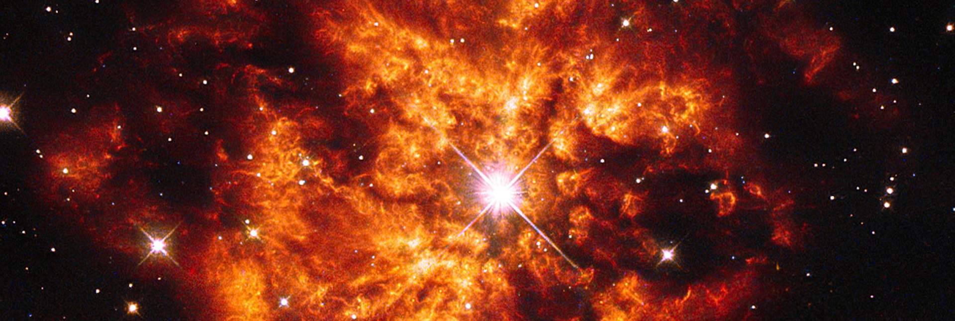 A Wolf-Rayet star and the nebula surrounding it captured by the Hubble Space Telescope. Gal-Yam and colleagues are the first to discover a rare-type supernova originating from this star // NASA/ESA Hubble Space Telescope