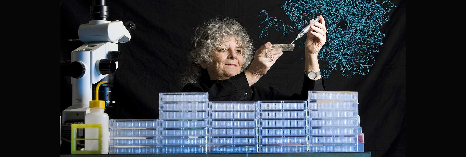 Ada Yonath, photographed for the L’Oréal-UNESCO Award for Women in Science, 2008. Credit: Micheline Pelletier/Corbis