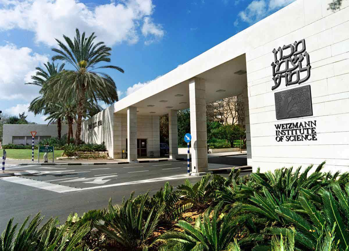 Main entrance to the Weizmann Institute of Science